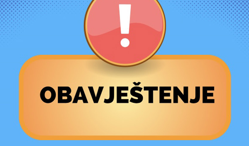 obavjestenje