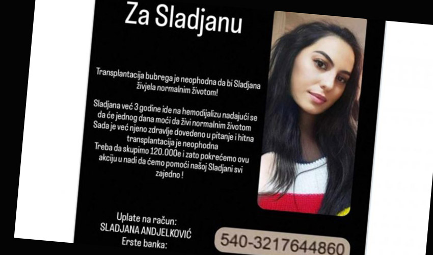 Slađana Anđelković žiro 