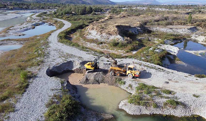 eksploatacija šljunka