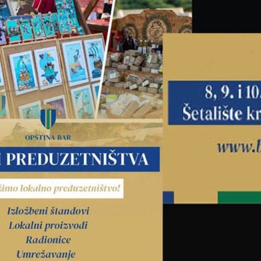 Sjutra se otvara Peti sajam preduzetništva Opštine Bar