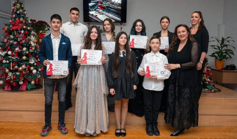 Sa Međunarodnog takmičenja „Artisti della voce“