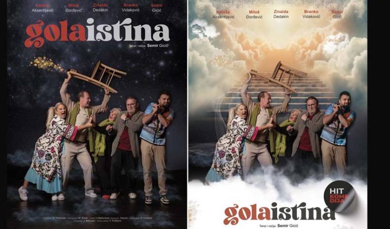  Najava hit predstave “Gola istina”