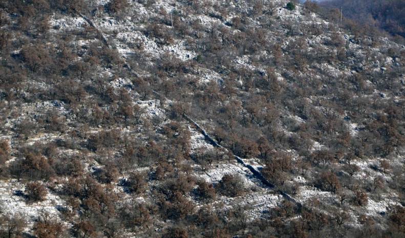 Pogled sa puta kroz Krajinu...