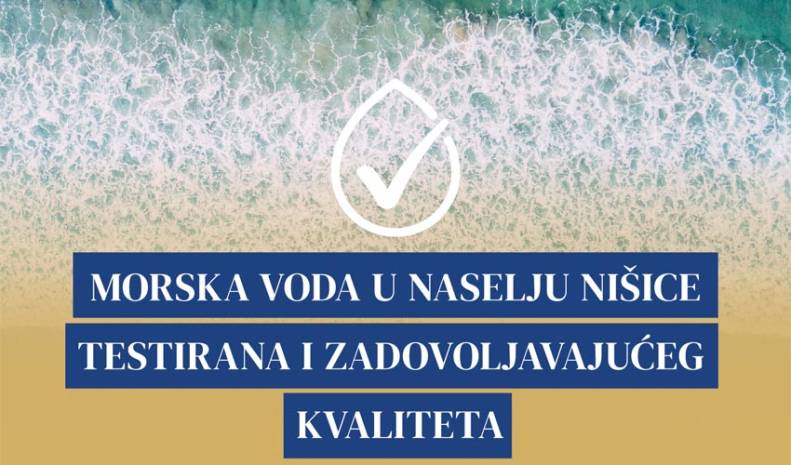 Opština Bar: morska voda u Nišicama testirana 