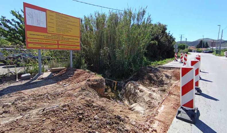 Radovi na infrastrukturi u Polju